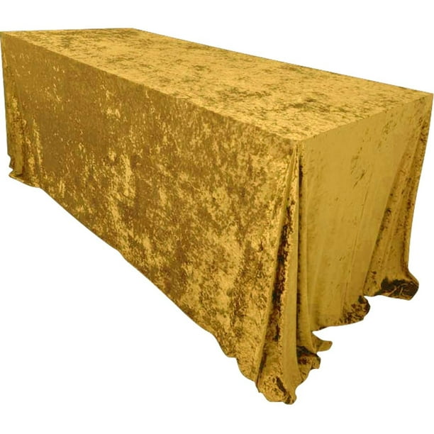 Velvet Tablecloth 120 Inch Round Table Cloth Farmhouse Cover Linen Gold 90 X 156 Com Velvet Tablecloth 120 Inch Round Table, 90 X 90 Round Tablecloth