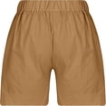 thumbnail image 4 of WILLBEST Pantalones Cortos Casuales de Verano para Mujer, Cintura Elástica, Entrepierna de 18 Cm, Cómodos Conjuntos de Playa con Bolsillos Prácticos para Uso Diario. Chica, 4 of 4