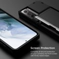 thumbnail image 3 of VRS Design Phone Case for Galaxy S21 (2021), [Damda Glide Pro] Premium Sturdy Wallet Phone Case with Card Holder (Black), 3 of 8