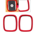 thumbnail image 3 of 1 rasguño suave PU rodillo de la carretera de en línea patines rojo Sunnimix Protectores de borde de patinaje, 3 of 8