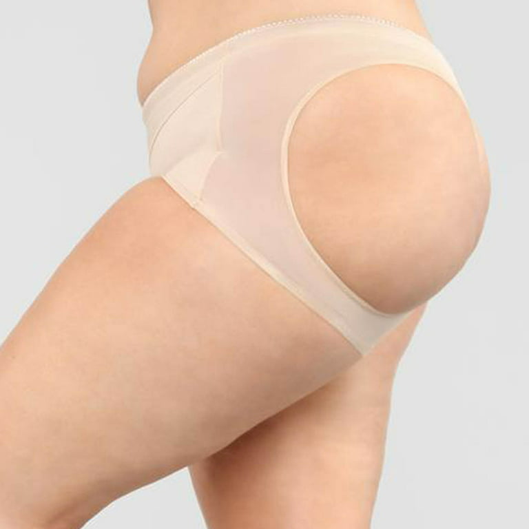 MRULIC body shaper for women Body Shaping Butt Butt Body Women's Lifter  Pants Show Polyester Underwear Short Shapeware Khaki + XL 
