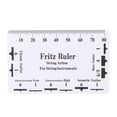 thumbnail image 3 of String Action Gauge Ruler Guitar Bass Plastic Luthier Height Measuring Set Up Tool, 3 of 8