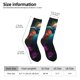 thumbnail image 2 of Balery Colorful Flower Bird Calcetas Largas con Estampado para Hombre y Mujer – Suaves y Transpirables, Talla Única (US 5-11), 2 of 6