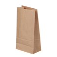 thumbnail image 4 of Paper Bags for Bakery, Cookies Snacks Sandwiches Popcorn Small Gift Bag, Recyclable Brown Bulk Paper Bags for Gifts, Boutique, Packaging, Merchandise, Grocery & Craft, 50 Pack, 3.54x2.16x7.08", 4 of 8