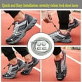 thumbnail image 4 of 2 pares de cordones sin atar - Cordones elásticos para zapatos - Cordones de bloqueo fuerte - Talla única para adultos y niños, 4 of 7