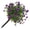 Purple, variant on FXMLRLK 24" Artificial Topiary Flowers Ball Trees, UV Resistant Potted Faux Mums Lavender Plants with Ground Spike, Fake Outdoor Shrubs Bushes for Porch Pathway Garden Planters Home Decor-Purple