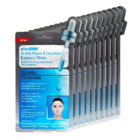 Super Aqua Collagen Essence Mask, 10 Ct