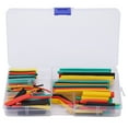 thumbnail image 1 of 164pcs Gaine de Tube Thermorétractable 2: 1 Rapport d'Isolation Câble Électrique Wrap Assortiment, 1 of 8