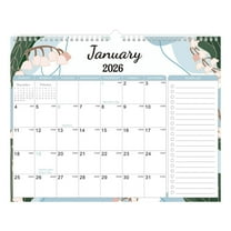 PLPPYFS 2026 Calendar - Wall Calendar 2026-2027 Runs from January 2026 Until June 2027, 11'' x 14'', 2026 Small Calendar with Spiral Binding, The Perfect Wall Calendar Planner for Easy Organizing