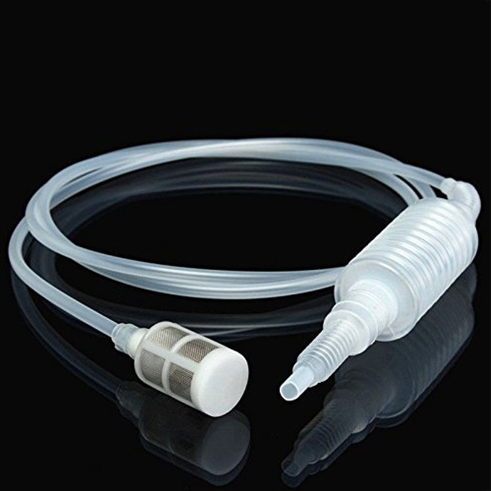 Bluelans Manual Plastic Home Brew Syphon Tube Pipe Hose Water Wine Hand