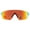 Blue/Orange, variant on Oakley Men's OO9454-02 EVZero Blades 38mm Polished black Sunglasses