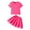 A175-Hot Pink, variant on Toddler Girls Summer Sets Girls Summer Print Girl Sleeveless Round Neck Shorts Suit Sets Gibobby(4-5 Years,Hot Pink)