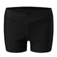 thumbnail image 4 of Prolriy Swim Shorts Women Waist Bikini Bottom Women Bottoms Swimwear Beach Briefs Buttons Running Shorts Swim Shorts Beach Bikini High Swim Swimwears Shorts for Women Black L, 4 of 6