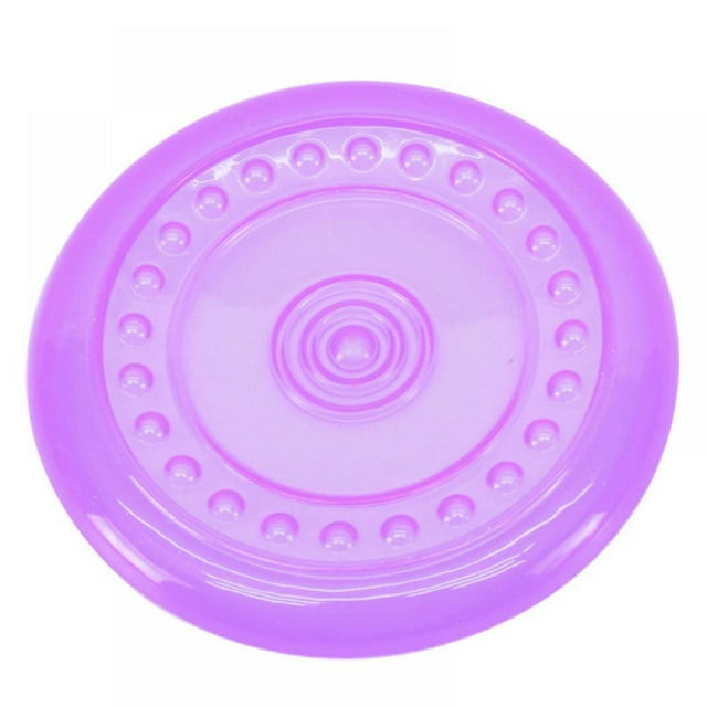 Dog Flying Disc Toy Pet Training Rubber Interactive Toy Floating Water Dog Toy for Medium Large Dogs Outdoor Flight