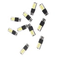 thumbnail image 3 of 10 bombillas LED T10 W5W COB para coche, para matrícula, luz de posición lateral, luz de mapa, luz de techo, 3 of 12