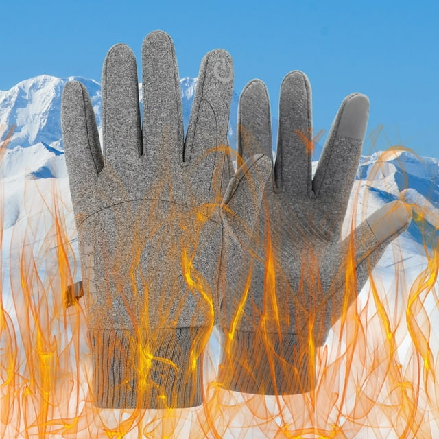 Gants d'Hiver de Sport pour Hommes et Femmes – Main Chaude par Temps Froid pour Travail Course Conduite Cyclisme Randonnée Quotidien