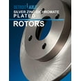 thumbnail image 5 of Detroit Axle - 10.20" inch Rear Disc Brake Rotors Replacement for 1998-1999 Acura CL 1998-2002 Honda Accord, 5 of 5