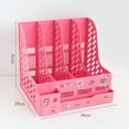 thumbnail image 3 of File Holder Sturdy Collapsible Large Capacity Magazine Divider Desktop Organizer, 3 of 10