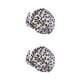 thumbnail image 3 of Billuyoard Gorro de ducha multiusos de una sola capa para mujer, gorros de baño con pestañas para mujer, extensión transparente de hoja de palma, leopardo rosa 2piezas Billuyoard CBP388175, 3 of 6