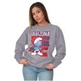 thumbnail image 4 of Arizona AZ Grand Canyon Cool Smurfs Sweatshirt for Men or Women Brisco Brands S, 4 of 6