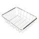 thumbnail image 3 of Estante De Secado De Platos Ajustable Sobre El Fregadero, Estante De Drenaje A Prueba De Herrumbre De Cocina De Acero Inoxidable Para Plato De Plato De Vidrio Monstrate HA023618-00, 3 of 7