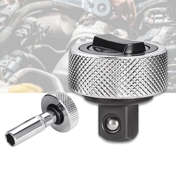 Llave de trinquete de ruedas reversible compacta con herramienta de reparación de mango con manchas Altura de 3.0 cm