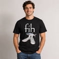 thumbnail image 2 of Funny Fih Fish Shoes Graphic T-Shirt, Unisex Classic Fit, 2 of 9