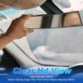 thumbnail image 3 of Espejo Retrovisor Interior de 11.81x 2.36 ″, Espejo Retrovisor Interior de Tipo Clip Trasero, Espejo Retrovisor Rectangular Negro 1 pieza, 3 of 6