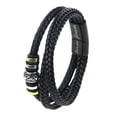 thumbnail image 2 of Bed Faux Blet Rope Men Adjable Wrist Blet, 2 of 4