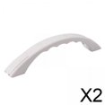 thumbnail image 1 of Barra De Asistencia Para Puerta De Entrada De RV, Accesorio Multifuncional Profesional, Curvada Blanca, 2x232mm, 1 of 8