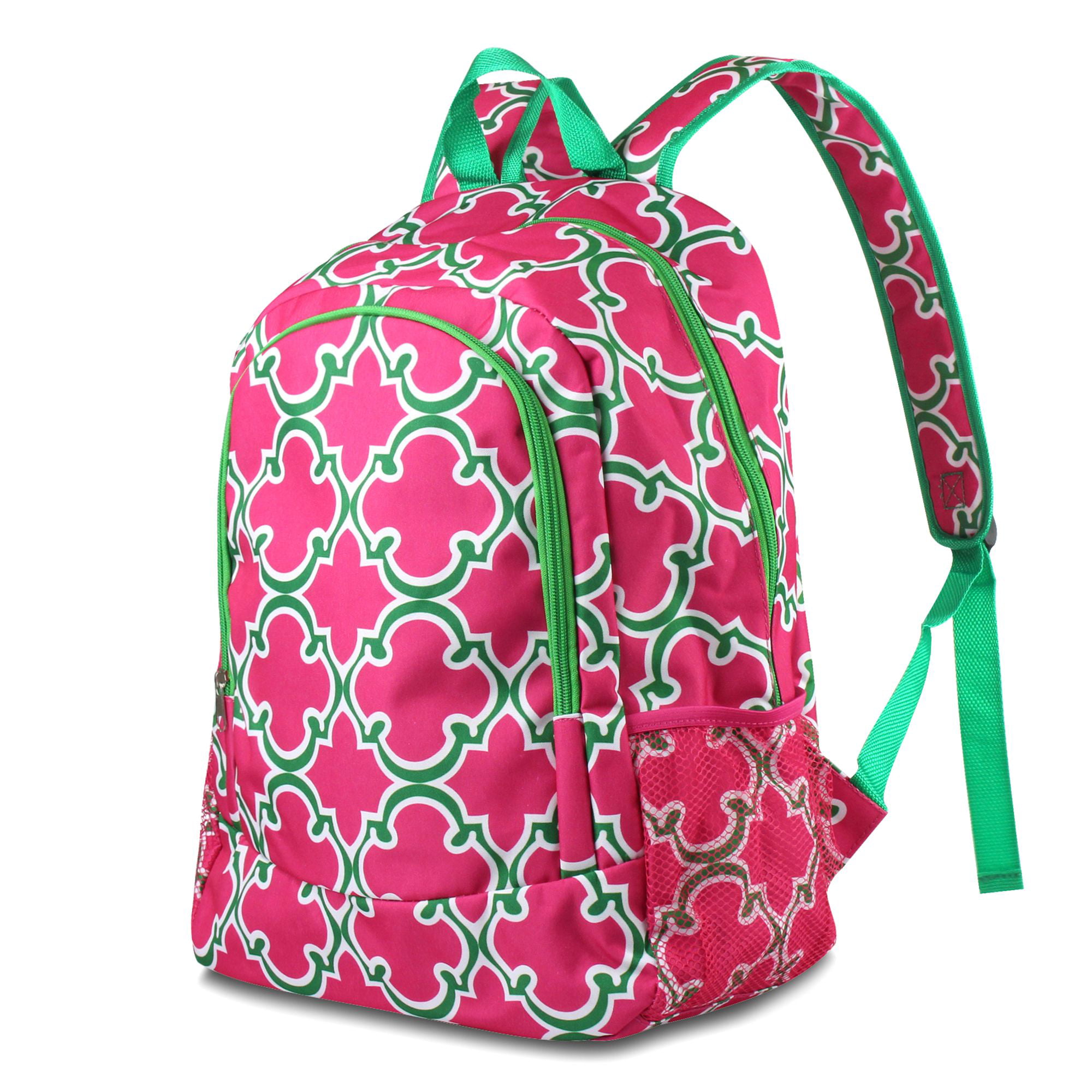 Tropical birds seamless Kids School Backpack Bookbag Schoolbag Casual Travel Laptop bag For Adult Teen Boys Girls 