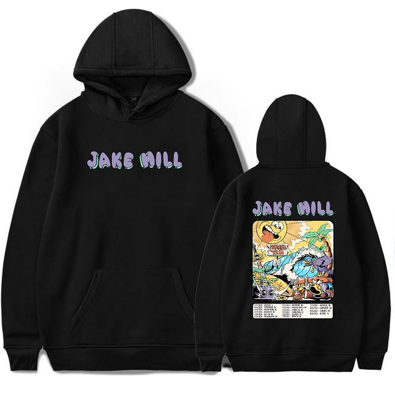 iAmJakeHill Merch I am Jake Hill Summer Tour 2024 Hoodies Popular Graphics Unisex Trendy Casual Streetwear Walmart