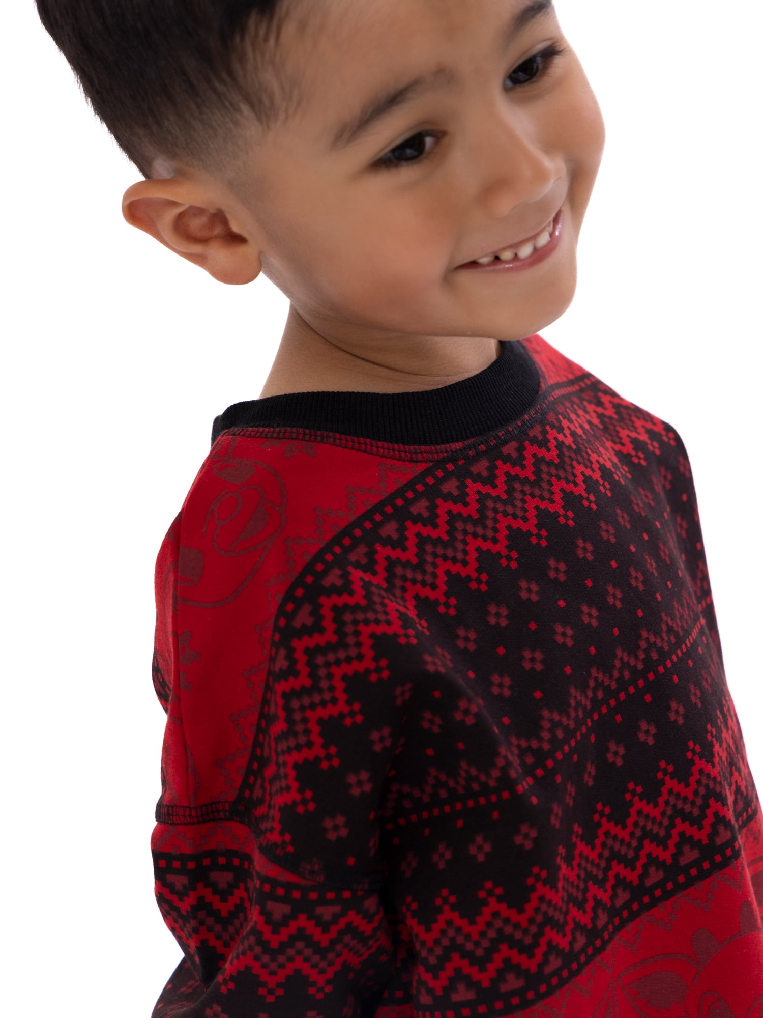 Rudolph Toddler Boys or Girls Holiday Graphic Crewneck Sweatshirt with Long Sleeves, Sizes 12M-5T