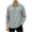 Gray, variant on Gfyviroh Men's Work Shirts Casual Full Button Front Lightweight Shirt with Chest Pockets Comfy Long Sleeve Outdoor Shirt