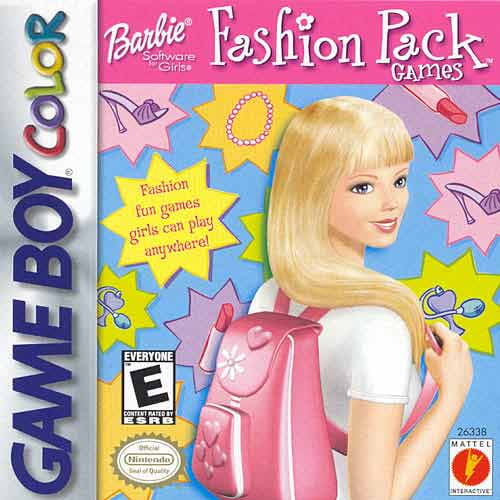 Barbie Fashion Pack Games Game Boy Color Walmart Com