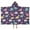 Purple Cartoon Dinosaurs-1, variant on Purple Dinosaurs Dino Roar Pattern Hooded Bath Towel，50"x30" for Ages 3 To 12 Kids, Quick Dry Lightweight Soft Microfiber Hood Beach Towel Cover Up for Kids