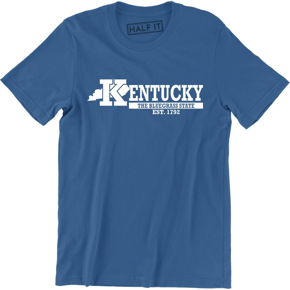Half It - Kentucky Bourbon Bluegrass Vintage KY Souvenir Classic T ...