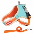 thumbnail image 1 of New Design Suede Dog Harness With Leash Puppy Adjustable Reflective Vest Cat Pet Harness For Small Medium Dogs Walk Lead Leashes, 1 of 5