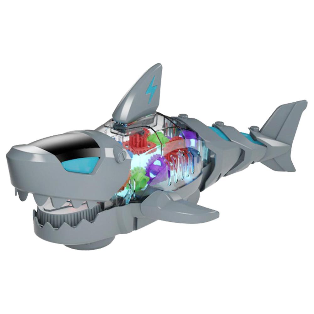 Mechanical Shark ToyElectric Gear Fish Toys For KidsLong Realistic