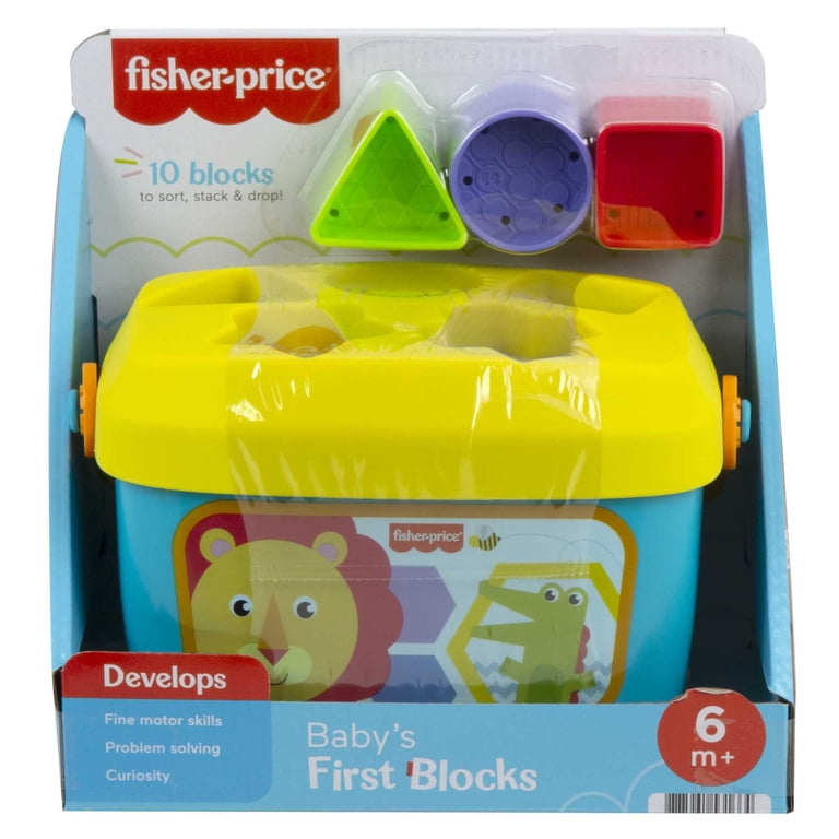 Fisher-Price Baby's First Blocks Shape Sorting Bucket Toy photo 7