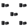 thumbnail image 2 of Greeniant 1 par de tapones para manillar, tapones para barras resistentes al desgaste, pieza de bicicleta para decoración, negro Negro 5piezas, 2 of 6