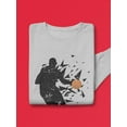 thumbnail image 3 of Basketball Shadow Sweatshirt Men -SPIdeals Designs, Male x-Large, 3 of 4