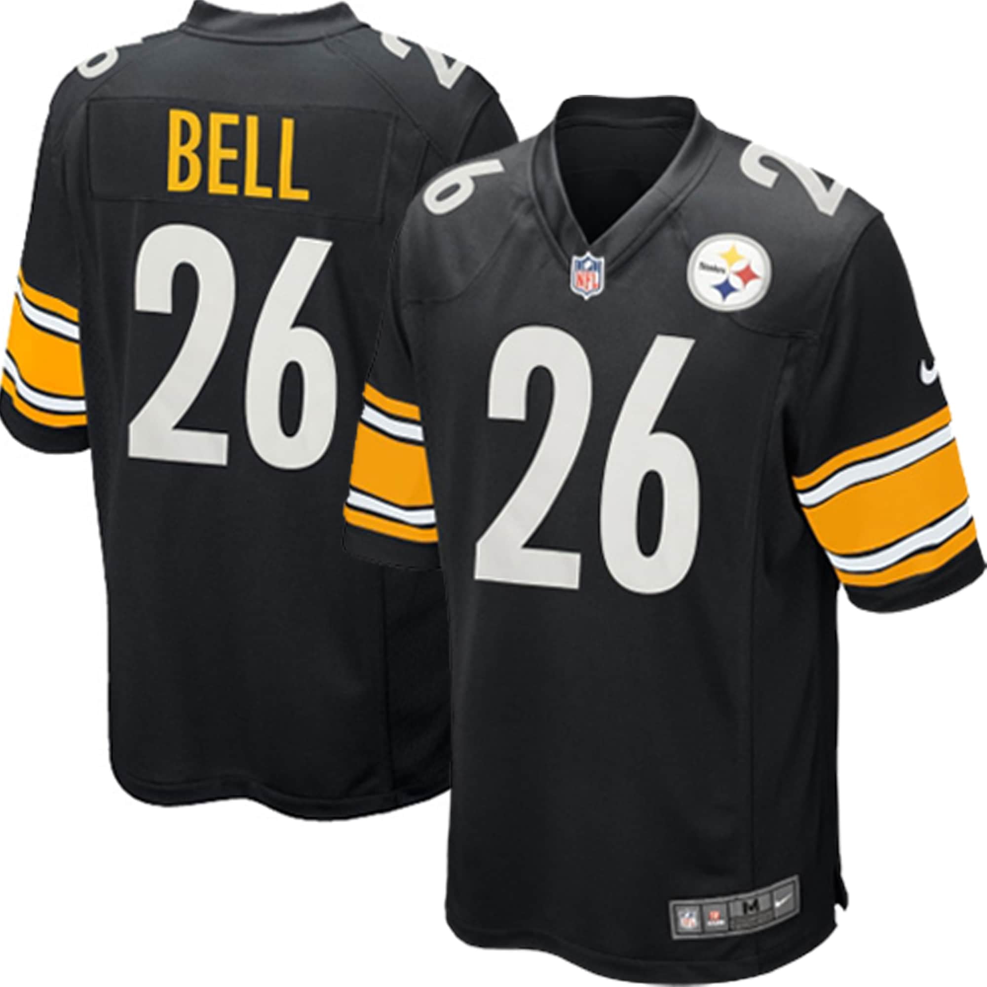 Le'Veon Bell Pittsburgh Steelers Nike Youth Team Color Game Jersey - Black - Walmart.com