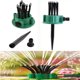 thumbnail image 1 of Rociador automático giratorio de 360 grados para aspersores de jardín con cabeza y parterre de jardín, con boquillas ajustables y pico de tierra, 1 of 6