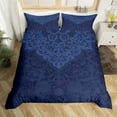 Vintage Damask Duvet Cover Set Gothic Queen Bedding Sets,Victorian