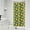 Yellow Lemon Fruit, variant on Yellow Lemon Fruit Leaves BlackWhite Pattern Shower Curtain 36"x72" ,Bathroom Decorative Shower Curtains Set with 12 Hooks,Modern Waterproof Washable Shower Curtain