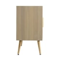 thumbnail image 5 of DeeHome 47.2x15.2x30.7" Brown Wooden Accent TV Cabinet with Three Doors, 5 of 9