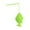 Green, variant on Clearance Under $0.96! 1Pc Fish-Shaped Silicone Tea Infuser with Long Handle (Silicone, Blue)