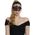 thumbnail image 3 of Luxury Mask – Women’s Stunning Masquerade Lace Mask – Lace Headpiece for Adult – Disguise for Costume Party, Cosplay & More, 3 of 3