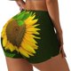 thumbnail image 1 of Fotbe Sunflower Shorts Sin Costuras – Shorts Deportivos de Cintura Alta para Mujer, Elásticos para Gimnasio, Yoga, Running o Ciclismo-Medium, 1 of 8